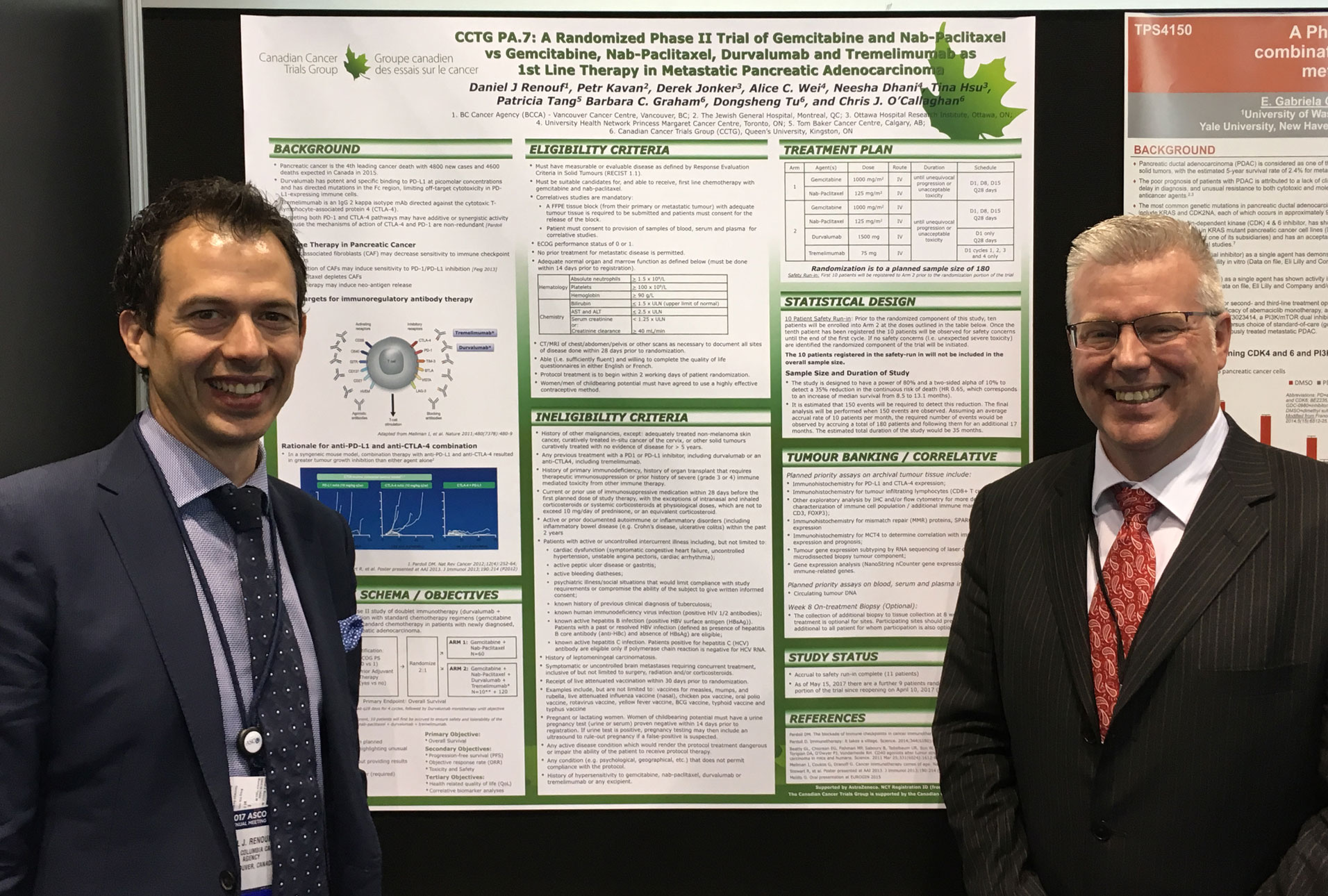 CCTG PA.7- A randomized phase II study of gemcitabine and nab-paclitaxel 