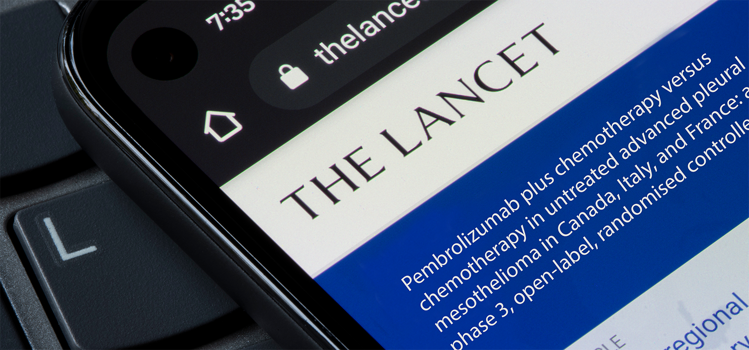 Results from a phase III international study (IND.227) were published today in The Lancet 