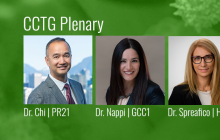 The 2025 CCTG Plenary Session announces speakers - Dr Chi Dr Nappi Dr Spreafico and Dr Chan