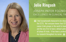 Dr. Jolie Ringash recieves the 2023 Joseph Pater Founder’s Award 