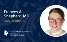 Frances A. Shepherd  announced as 2027 inductee to CMHF