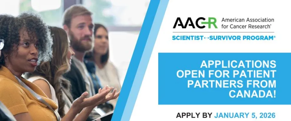 American Association for Cancer Research Scientist-Survivor Program