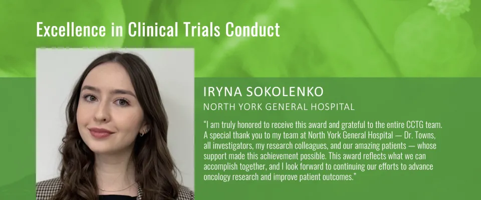 Iryna Sokolenko - North York General Hospital