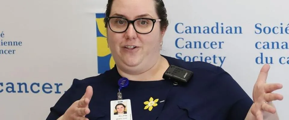 Dr Lacey Pitre is an Oncologist and CCTG researcher at the Northeast Cancer Centre in Sudbury
