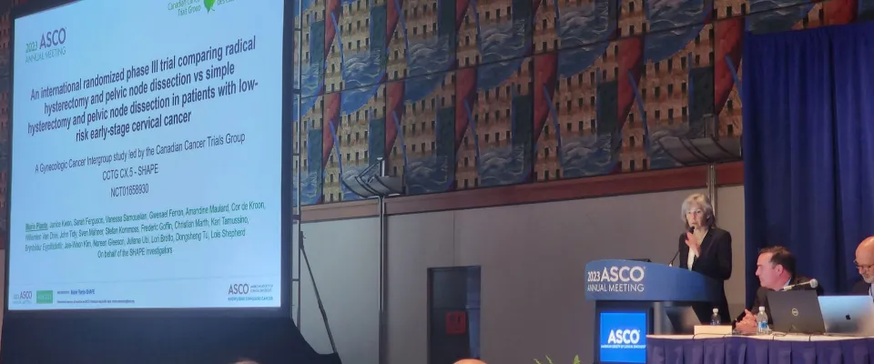 CX5 | SHAPE trial demonstrates that reduced radicality of surgical intervention can improve quality of life for patients