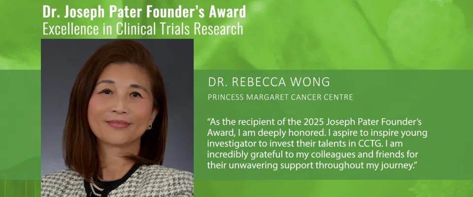 Dr. Rebecca Wong Princess Margaret Cancer Centre
