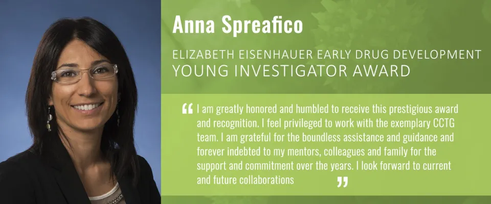 Eisenhauer Early Drug Development Young Investigator Award 
