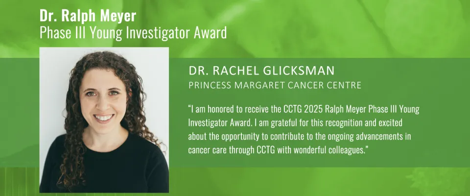 Dr. Rachel Glicksman Princess Margaret Cancer Centre