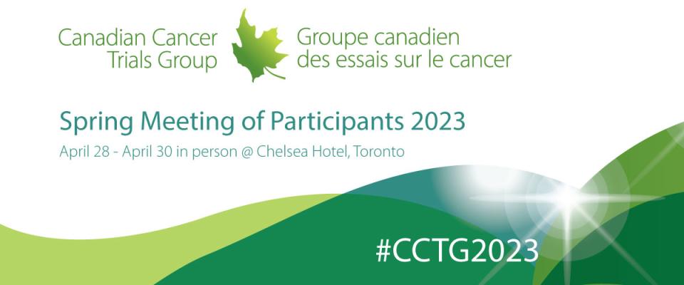 #CCTG2023 Spring Meeting is almost here