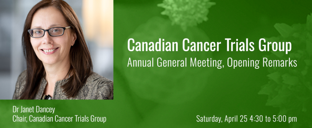 Opening Remarks CCTG General Meeting